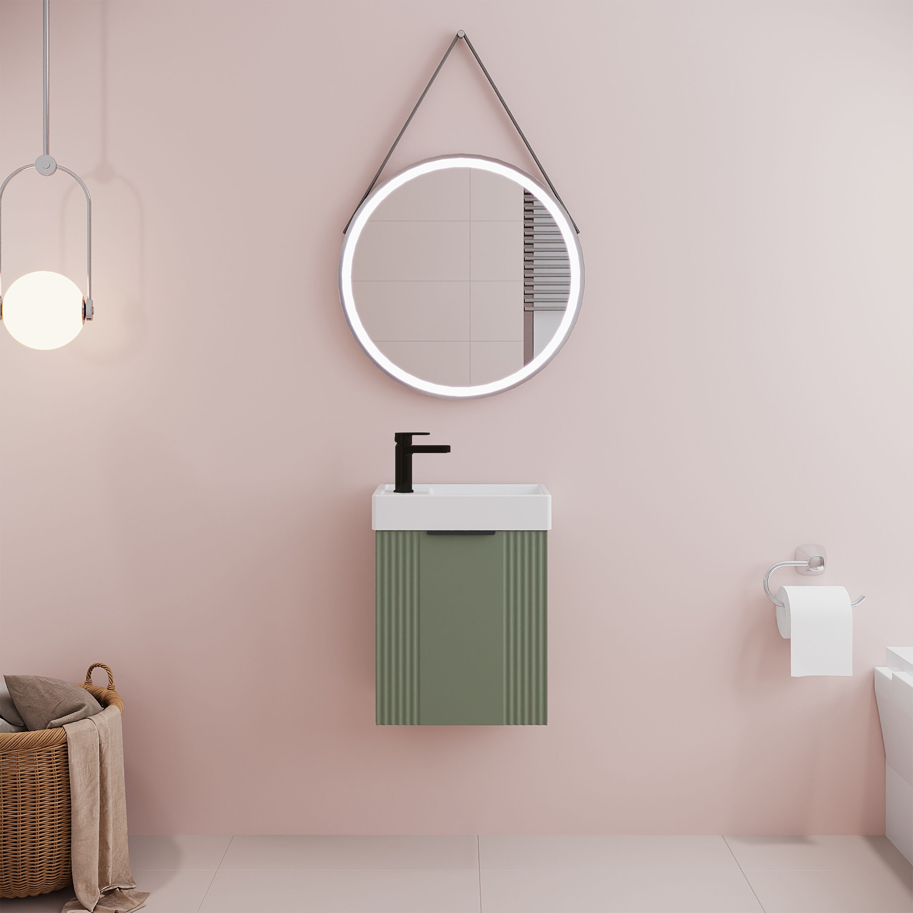 Cloakroom Vanity Unit